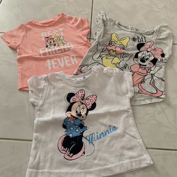 Lot de 3 t shirt Disney 3 mois