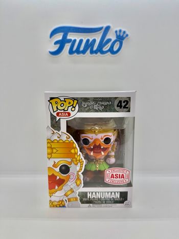 Funko Pop Asia Legendary Creatures & Myths Hanuman 42 White And Green