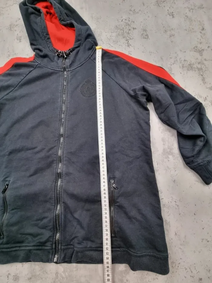 Gilet à capuche zippé Ralph Lauren noir – Taille 1X/48 Femmes - photo numéro 9