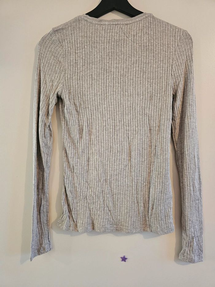 Tee-shirt manches longues Mango Taille S - photo numéro 4