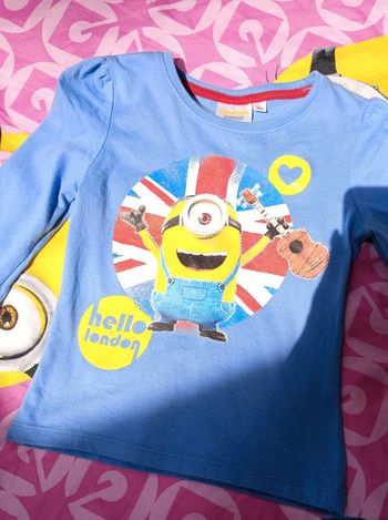 T-shirt les Minions 4 ans