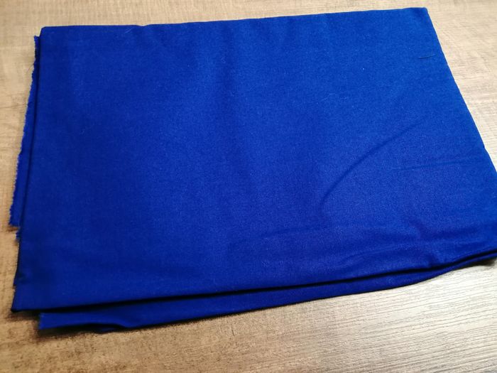 tissu bleu roi 110 x 150 cm