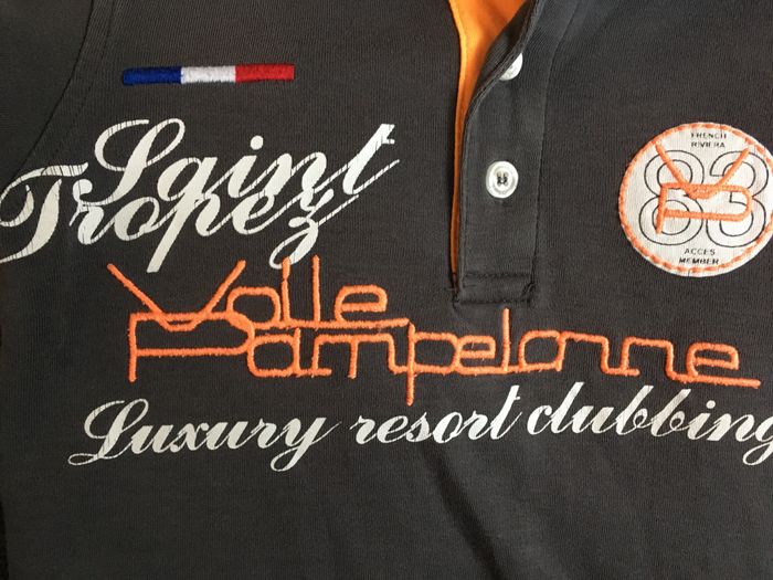 Polo bébé 2 ans Saint-Tropez manches courtes Dinh Kenzel Les Voiles de Pampelonne été - photo numéro 5