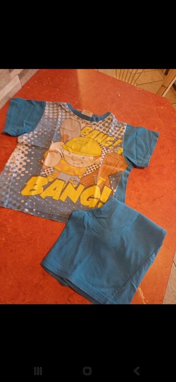 Pyjashort garçon taille 3 ans