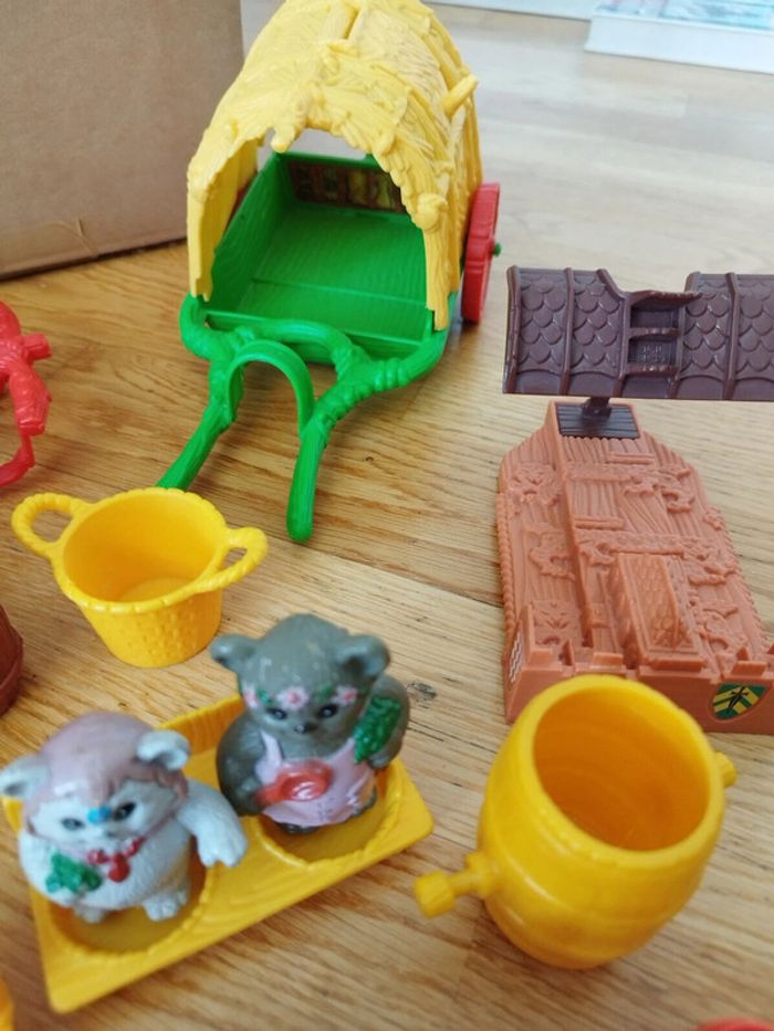 Lot Star Wars wicket the ewok Woodland preschool toy Kenner 1984 TBE set vintage - photo numéro 3