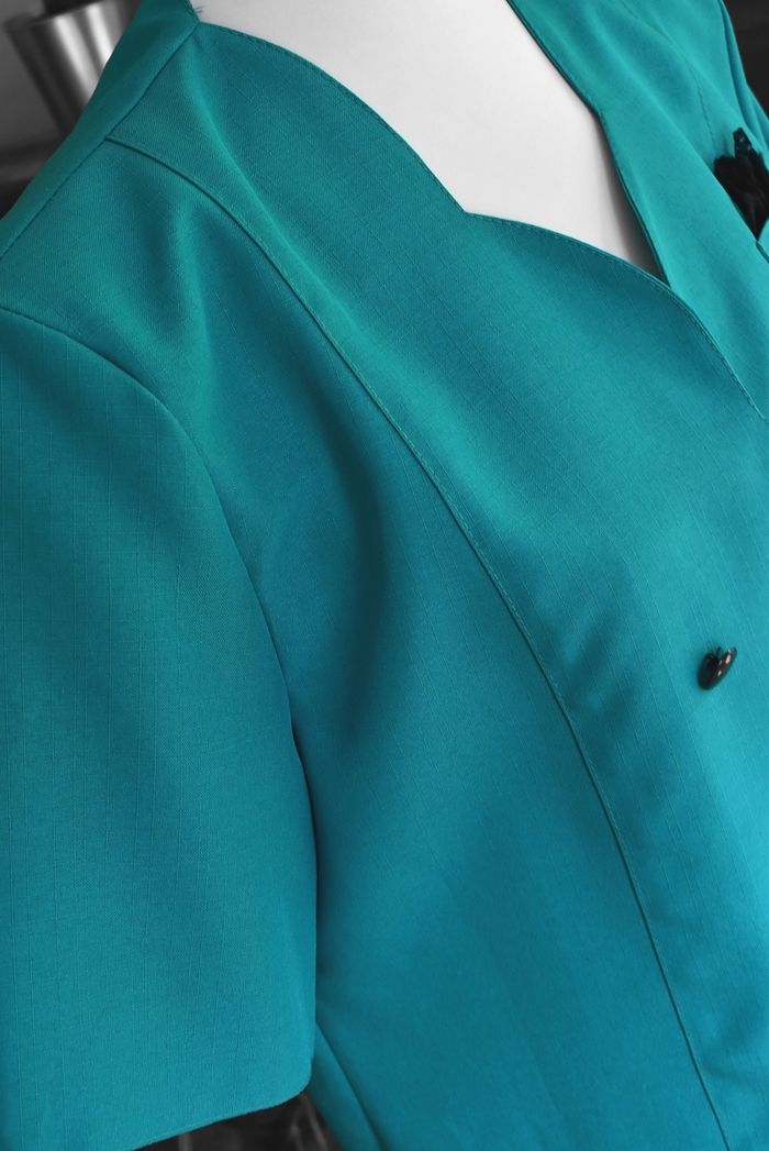 🌈 superbe veste manche courte vintage - photo numéro 7
