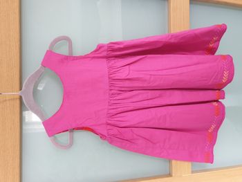 Robe fuchsia réversible - T2A - Du Pareil au même