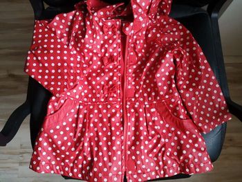 Imperméable rouge 18 mois mi saison