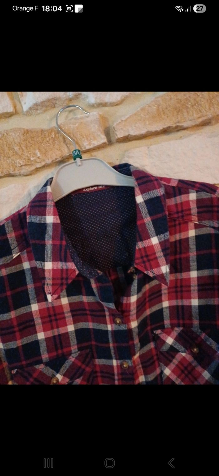 Chemise fille taille 14 ans - photo numéro 2