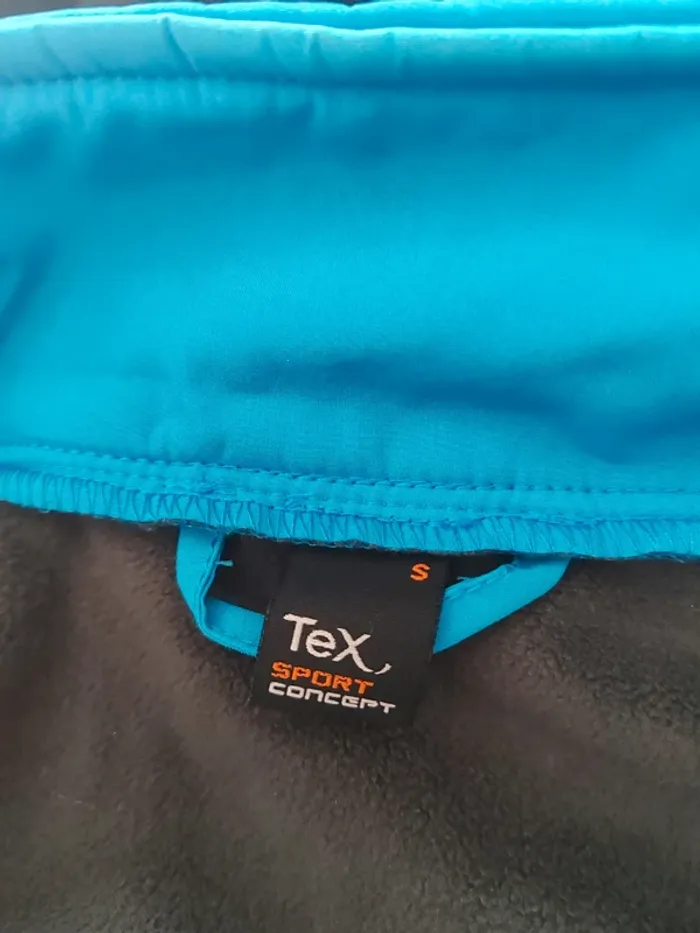 Veste softshell Tex Sport Concept “Coldland” Turquoise – Taille S Femme - photo numéro 6