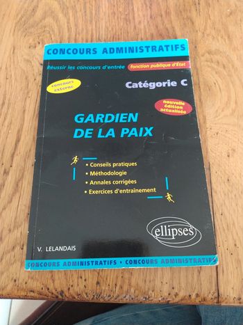 Livre gardien de la paix