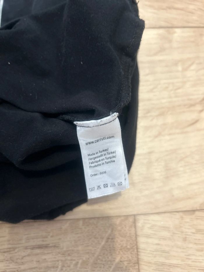T-shirt noir Cerruti 1881 2XL - photo numéro 5
