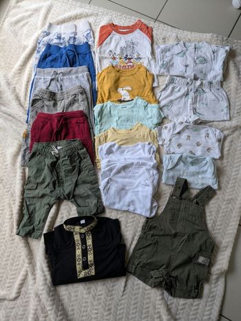 Lot de vêtements garçon (18 pièces)