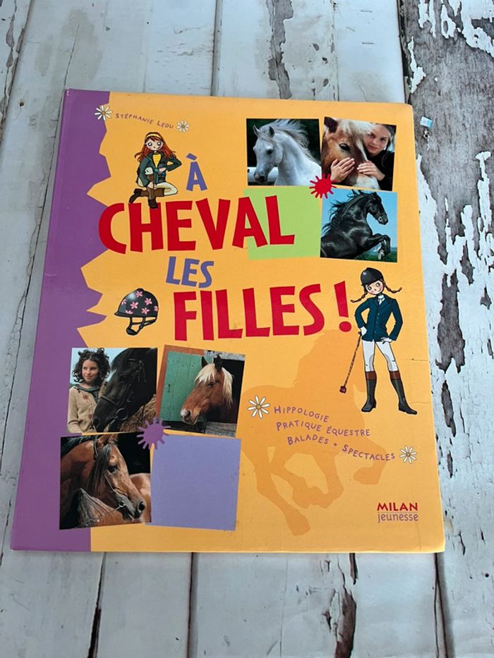 Livre à cheval les filles