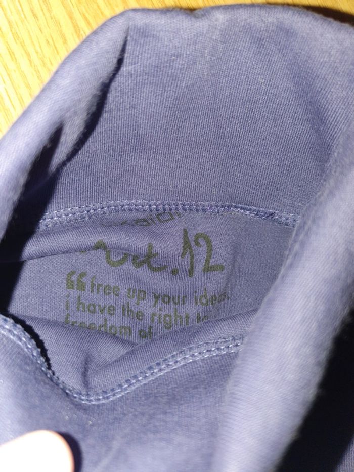 sous pull violine 5 ans okaidi - photo numéro 3