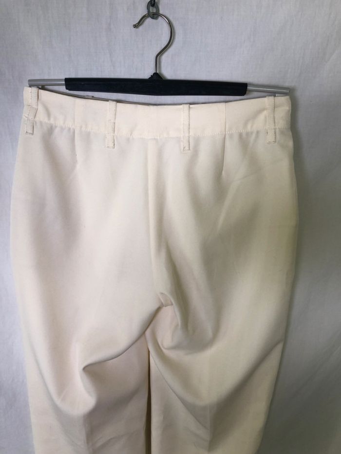 Pantalon de ville H&M crème taille 34 comme neuf - photo numéro 9