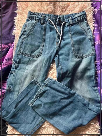 Jeans cargo garçon taille 9ans très bon état