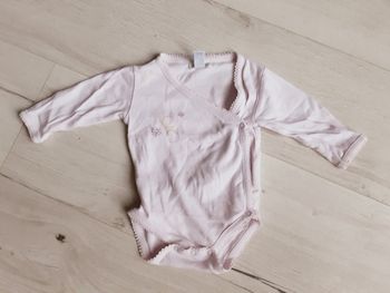 Vêtement bébé fille body manches longues Obaïbi 3 mois