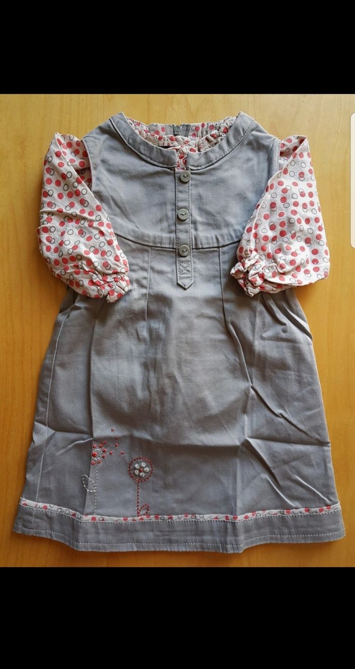 Ensemble 2 pièces bébé fille 6 mois