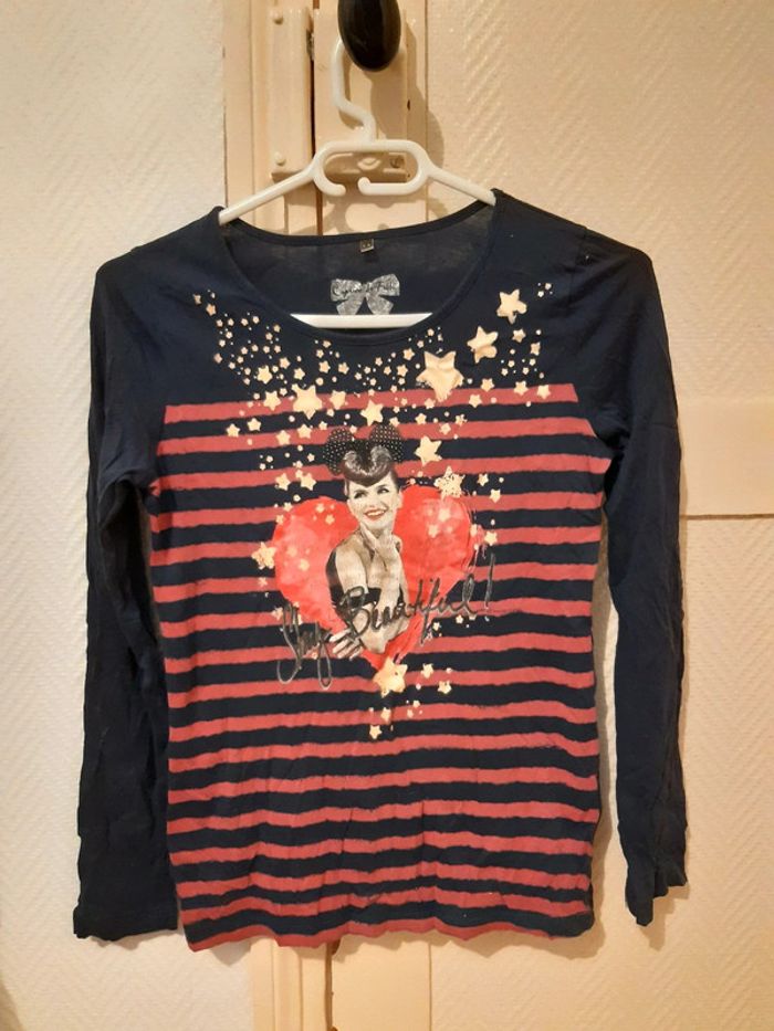 Tee-shirt manche longue fille taille 14 ans