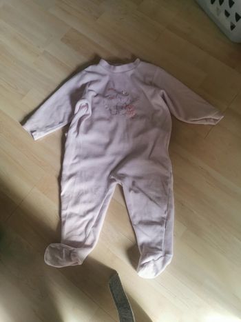 Pyjama velours nounours 24 mois