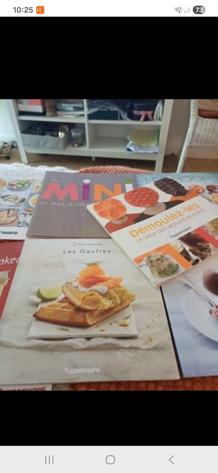 Lot de 11 livres de cuisine Tupperware - photo numéro 5