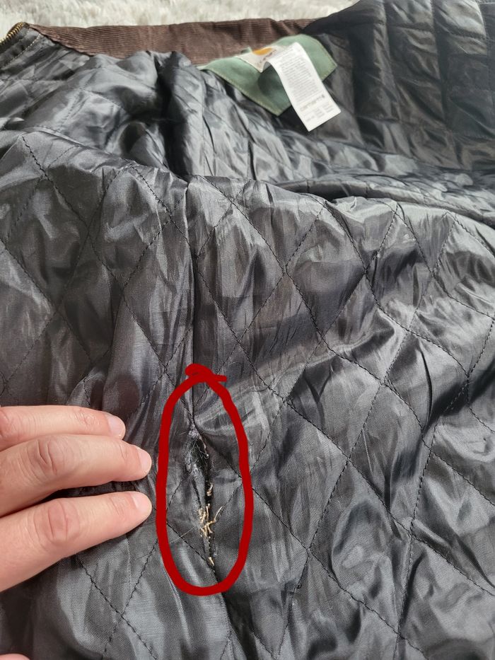 💎 Veste Carhartt Rework Unique - Vert Forêt - Taille L - Neuve 💎 - photo numéro 9