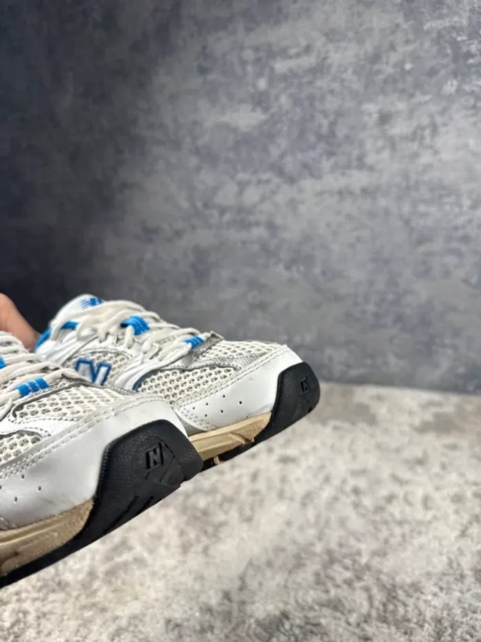 New Balance 530 Running Abzorb - White & Beige & Blue - photo numéro 15