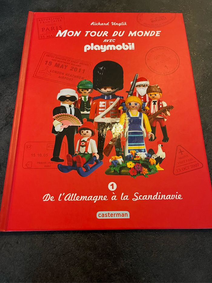 Livre Mon tour du monde avec playmobil