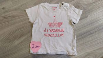 t-shirt mc 2 ans