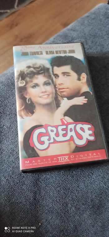 Cassette video grease