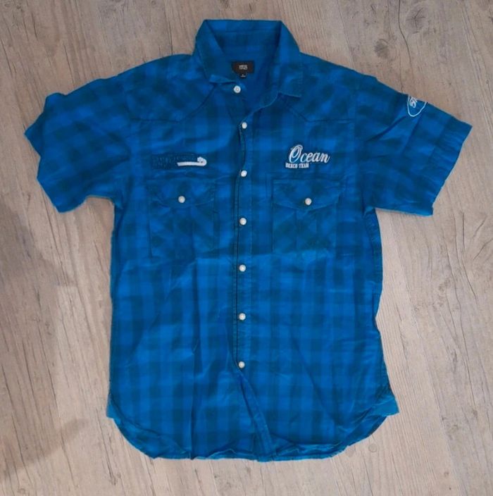 Chemise manches courtes Yes & no
