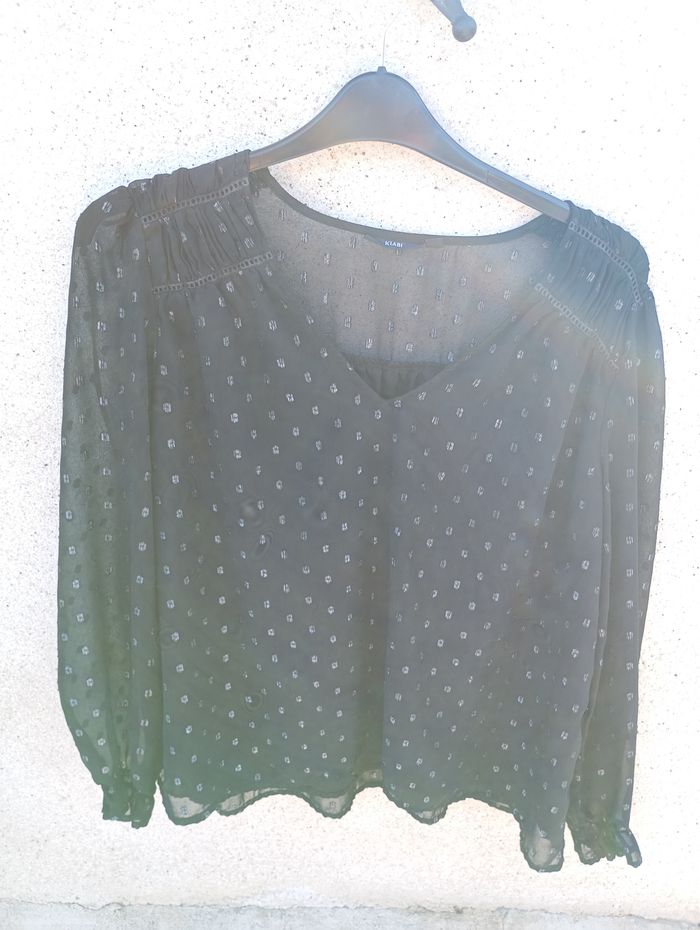 Blouse noire kiabi - photo numéro 6