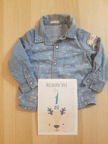 Chemise IKKS 12 mois