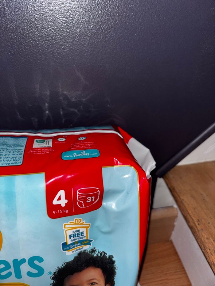 Trio- Pack De 93  Couches Pampers Protection Premium Pants Culotte Neuf Dans L’emballage  ( Format XXL ) Taille:4 - photo numéro 2