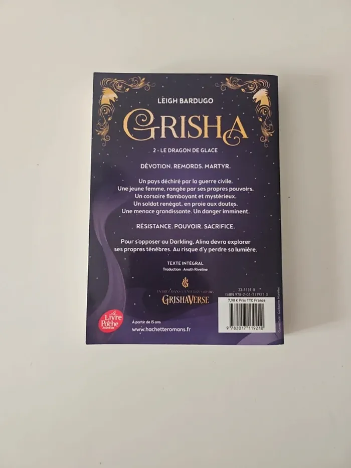 Grisha, Tome 02: Le dragon de glace - photo numéro 2