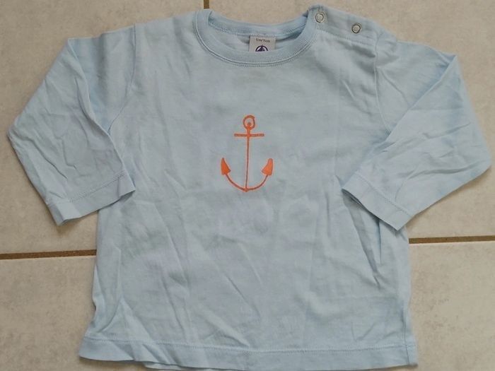 T-shirt 12 mois Petit Bateau - photo numéro 2