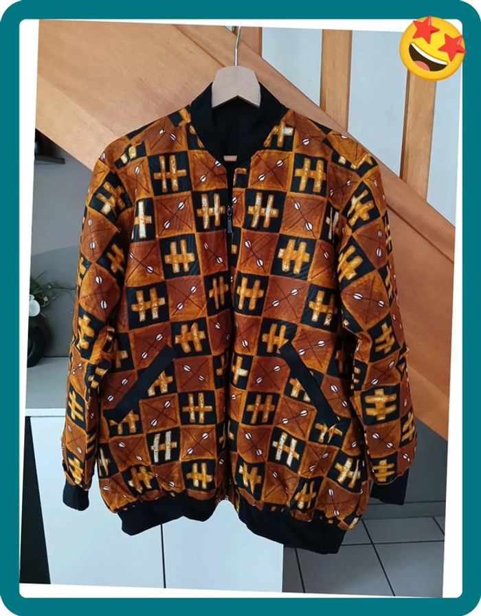 Veste Bombers d'été Neuve Taille L🌿🌈 - photo numéro 2