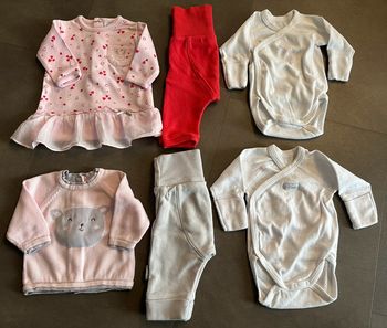 Lot bébé fille naissance 50 cm