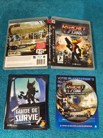 PS3 Ratchet and Clank opération destruction