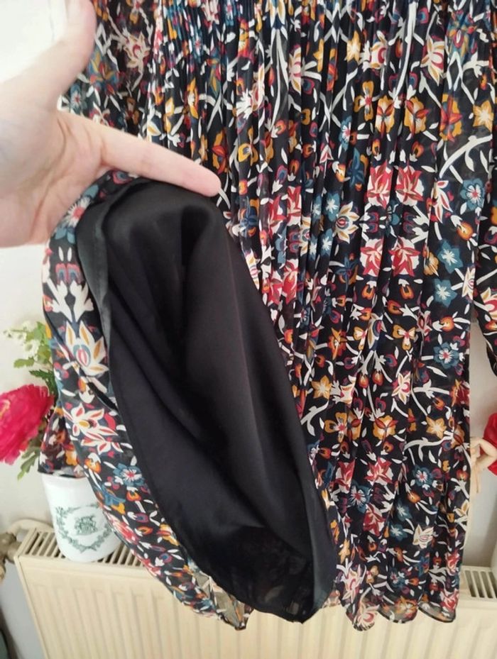 💞Robe Plissée Fleurie Monoprix T34-36/XS💞 - photo numéro 14