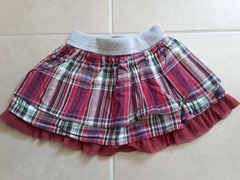 Jupe écossaise hiver 2 ans 3SUISSES NEUVE