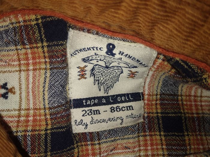 Chemise longues manches 23mois=>86cm "tape a l'oeil" - photo numéro 9