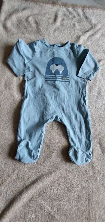Pyjama 1 pièce léger bébé garçon 6 mois