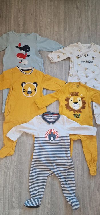 Lot pyjama légers 18 mois
