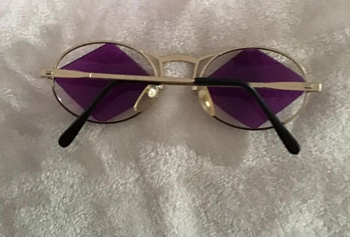 Très belles lunettes de soleil vintage, - photo numéro 2