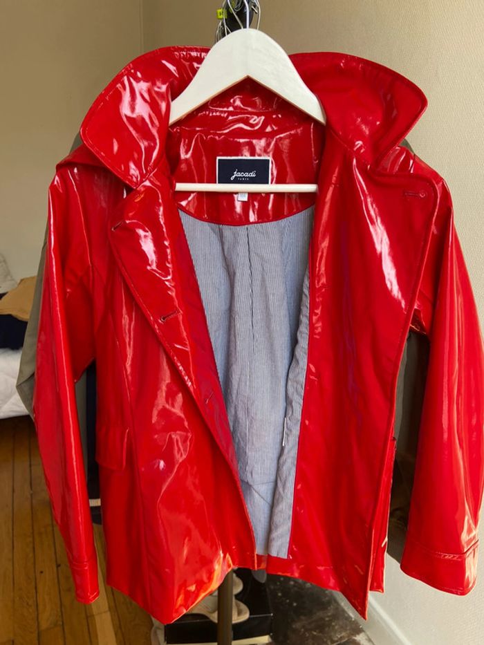 Ciré rouge Jacadi neuf 12 ans - photo numéro 4