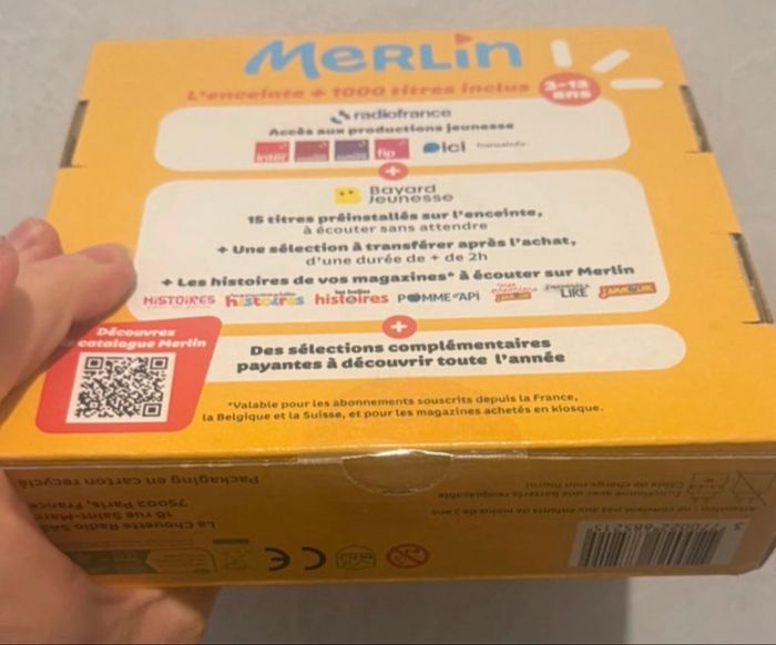 Merlin Boîte à histoires - photo numéro 2