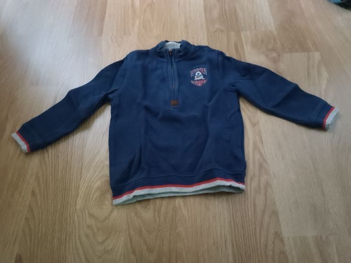 Pull à col zippé Sergent major 3 ans