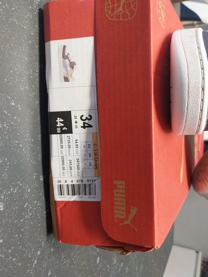 Baskets puma p 34 - photo numéro 2